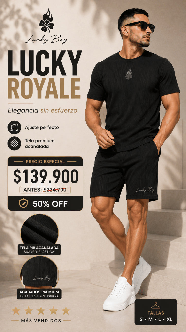 CONJUNTO LUCKY ROYALE®