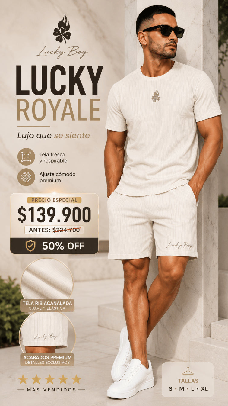 CONJUNTO LUCKY ROYALE®